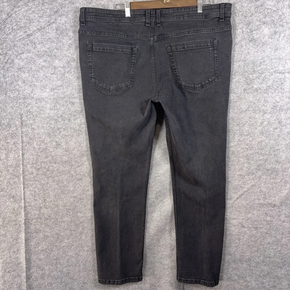 The Perfect Jean NYC Slim Fit Jeans Mens 40x30 Black Stretch‎